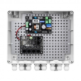 BCS-IP4/Z/E-S SYSTEM ZASILANIA DO 5 KAMER IP ZE SWITCHEM POE W OBUDOWIE ZEWNĘTRZNEJ